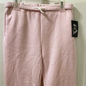 Girl’s Art Class(🎯) Fleece Sweatpants folded waistband w/ Pockets, NWT! Size L